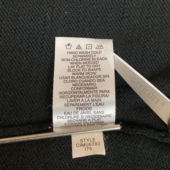 Sigrid Olsen Cap-Sleeve Lace Top Black - Picture 8 of 9